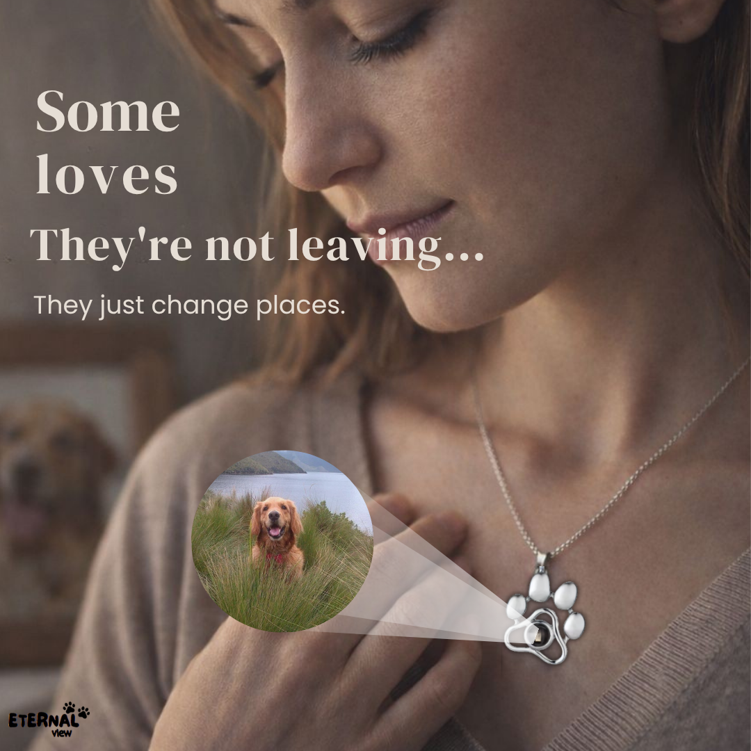 Paw Print Memory Necklace