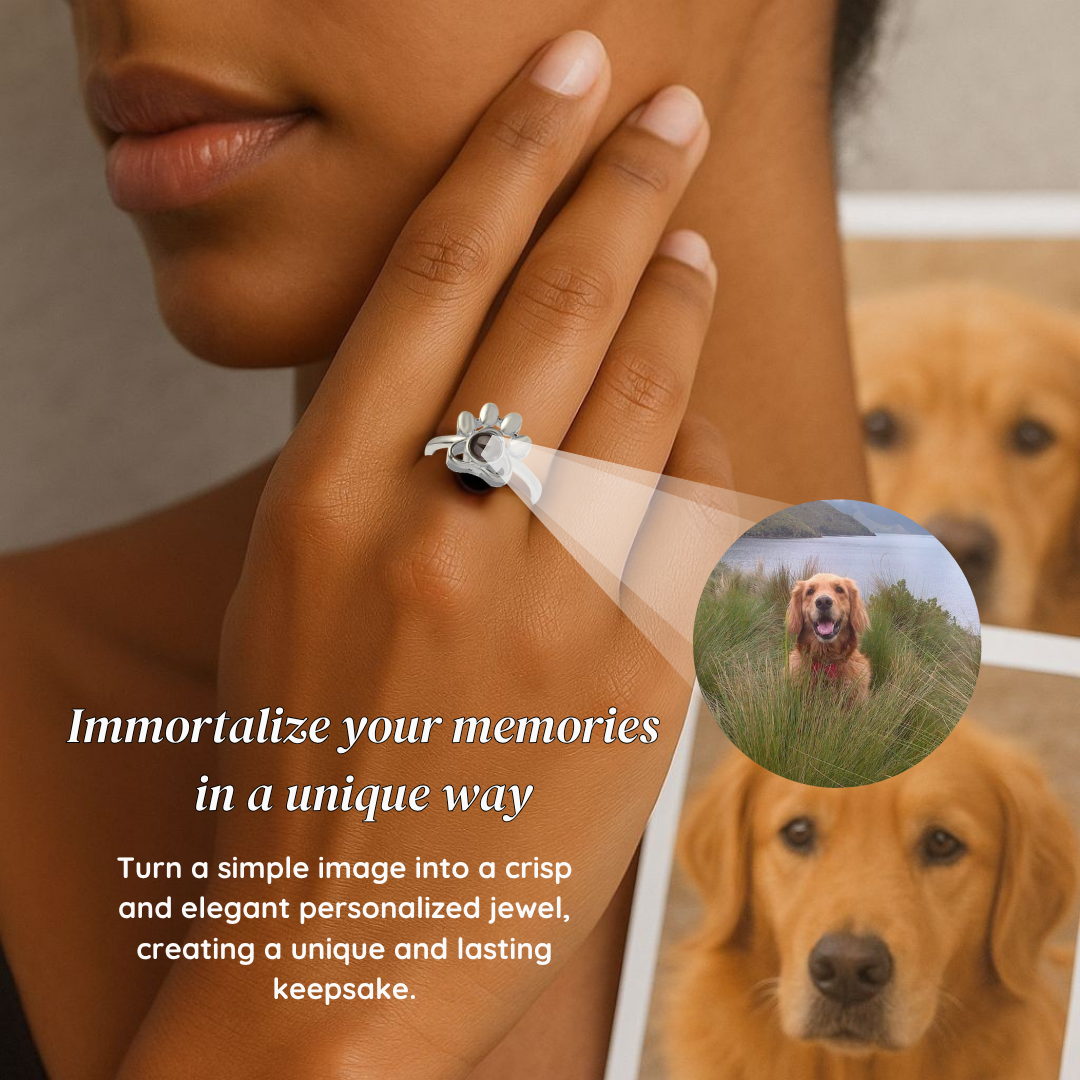 Paw Print Memory Necklace